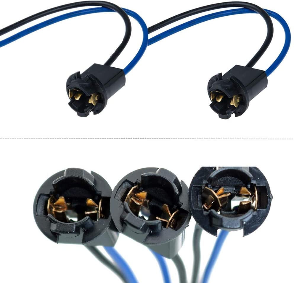 Alla Lighting W2.1x9.5d Base T10 194 Socket Female Wiring Harness