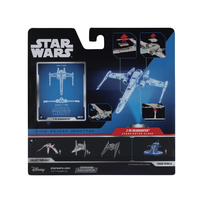 Star Wars Medium Vehicle 5in Z-95 with Bode Akuna Series 8 Rare