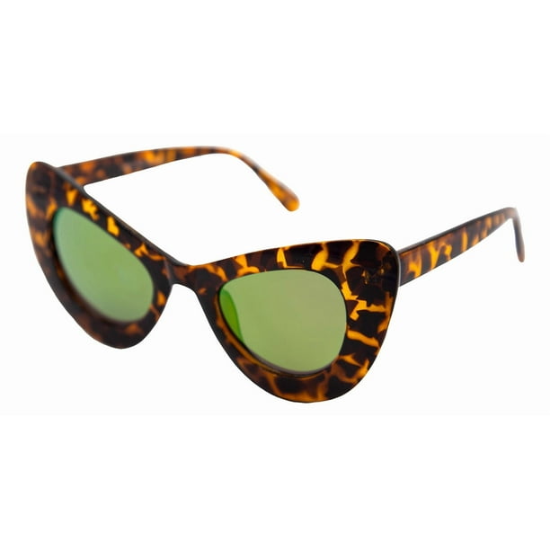 Lentes de sol Sersun 6659RV café amarillo Mujer