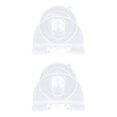 thumbnail image 1 of Shengjike - Soporte para afeitadora con ventosa fuerte (2 unidades, transparente), 1 of 5