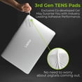 thumbnail image 2 of Juego combinado de almohadillas de repuesto para unidad TENS AUVON, 20 paquetes de electrodos de varios tamaños para unidad TENS, almohadillas TENS reutilizables y sin látex con conector de 2 mm para, 2 of 5
