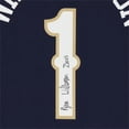 thumbnail image 4 of Framed Zion Williamson New Orleans Pelicans Autographed Navy Swingman Jersey with "Zanos" Inscription - Fanatics Authentic Certified, 4 of 4