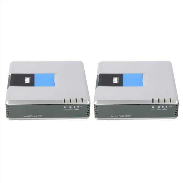 2X Dual-Port Gateway UNLOCKED PAP2 PAP2-NA VOIP Phone Voice Adapter 2 FXS Ports SIP VoIP Phone Adapter PAP2T US Plug