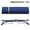 precious blue, variant on Half Frame Reading Glasses for Men and Women Lightweight Computer Readers with Portable Case,precious blue