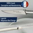thumbnail image 2 of Classic Cuisine Laguiole Stainless Steel Serrated Steak Knives Set of 6, 2 of 7