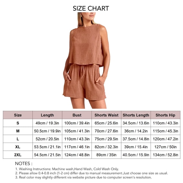 Trajes De Pieza De Verano Para Mujer,Trajes De Pieza Sin Mangas De 2 Piezas De Verano Para Mujer Trajes De Pieza De Verano Diseñados Con Precisión