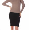 thumbnail image 5 of InstantFigure Short Pencil Skirt with Back Zip 16807M, 5 of 16