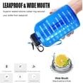 thumbnail image 3 of Botella de agua motivacional de 64 oz/medio galón Jarra de agua deportiva sin BPA a prueba de fugas con marcador de tiempo para garantizar que beba suficiente agua, 3 of 5
