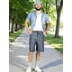 thumbnail image 2 of Short Hombre Casual Cintura Ajustable Detalles Texturizados Diseño Moderno, 2 of 5