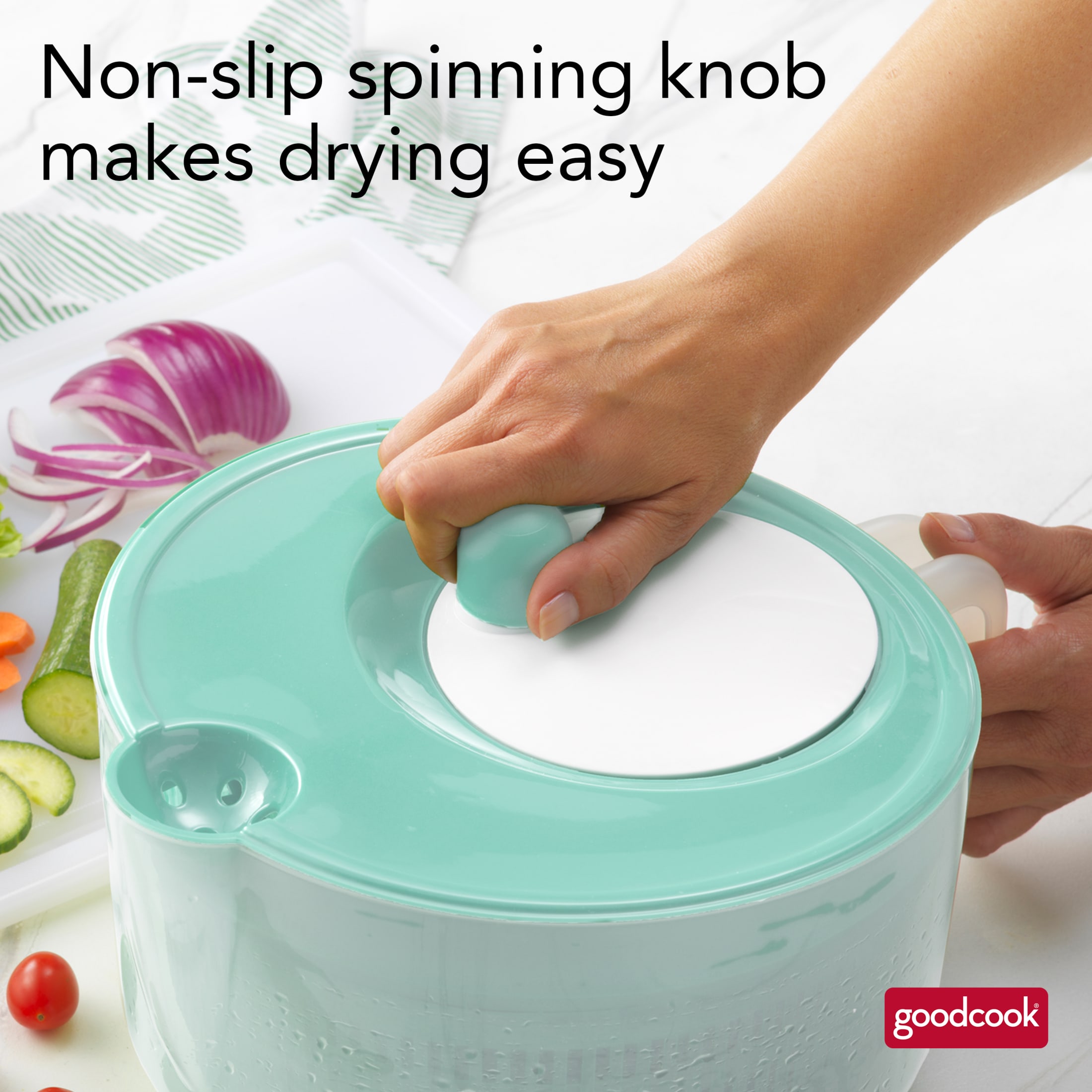 GoodCook Pro Salad Spinner, 6-Quart photo 4