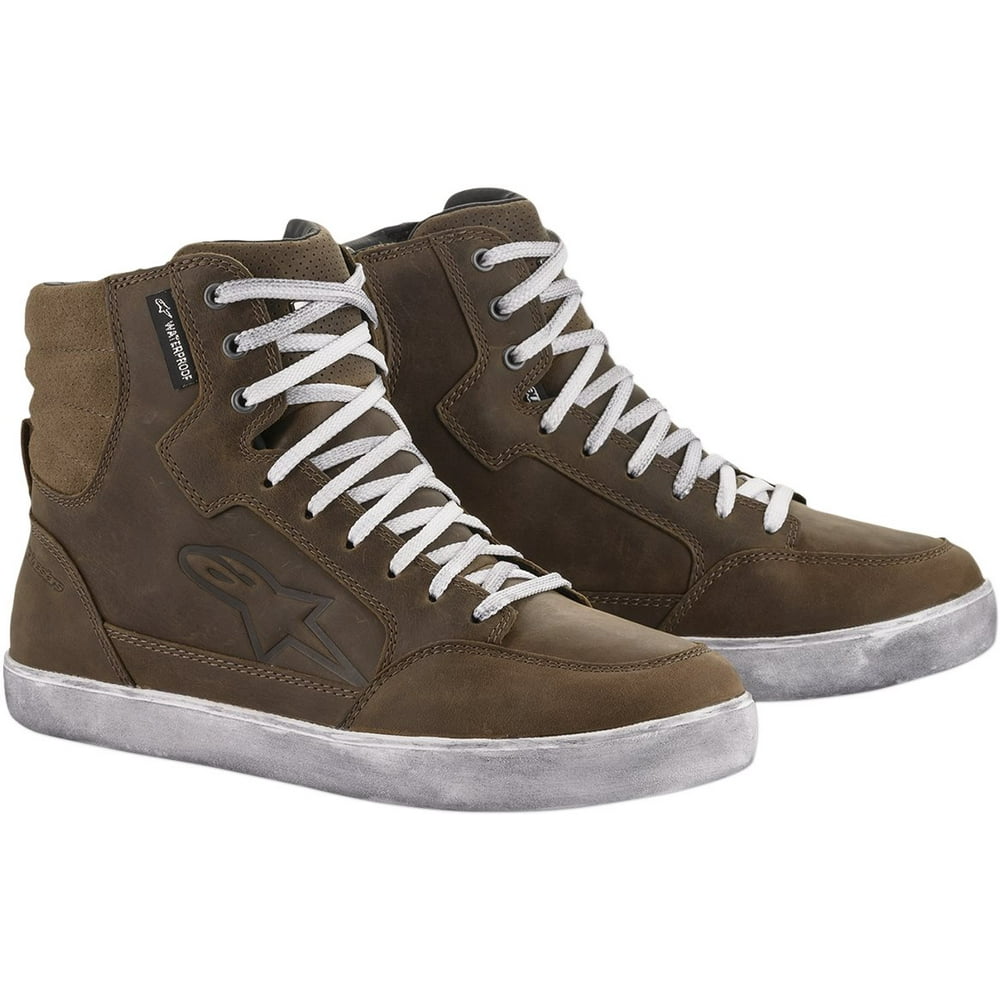 Alpinestars J-6 Womens Waterproof Motorcycle Shoes Brown - Walmart.com