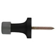 thumbnail image 2 of Deltana BDS125U19 1-1/2" Baseboard Door Bumper; Solid Brass; Black Finish, 2 of 3