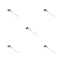 thumbnail image 3 of yingyy Model Railway Lamp Outdoor 1:87 Scale Streetlight Building LED Park Light Garden Yard Building Layout Decorations Type B Green 5Set, 3 of 6