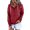Red, variant on Vedolay Comfort Sweatshirts Womens Oversized Sweatshirt Crew Neck Long Sleeve Casual Pullover Fall Clothes,Red S