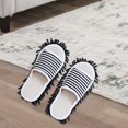 thumbnail image 2 of Zapatillas de fregona de limpieza, sandalias de limpieza, zapatillas de fregado desmontables, zapatos de limpieza para casa, granja, cocina, pulido de 39 A 41 Negro BLESIY Zapatillas de fregona, 2 of 8
