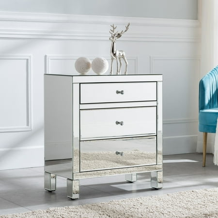 Vanel Mirrored Accent Chest Mirror