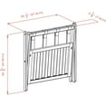 thumbnail image 4 of Winsome Reese Luggage Rack with Shelf, Espresso Finish, 4 of 9