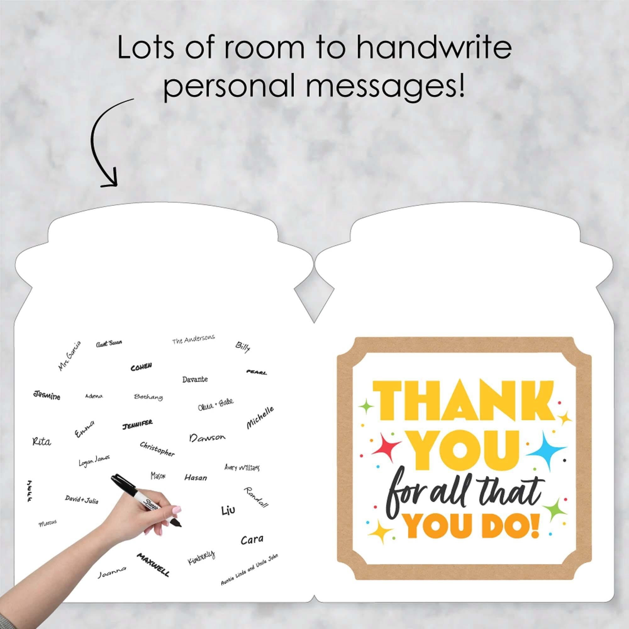 Big Dot of Happiness Happy Boss's Day - Best Boss Ever Giant Greeting Card - Big Shaped Jumborific Card