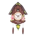 thumbnail image 1 of Elodie Chiming Cuckoo Clock with Pendulum Arabic Numeral Display Kitchen Wall Clock, 1 of 8