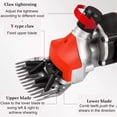 thumbnail image 3 of 900W Professional Electric Sheep Clippers, 6 Speed Heavy Duty Farm Livestock Grooming Kit for Thick Coat Animals,Cats, Dogs, Pets,Red, 3 of 13