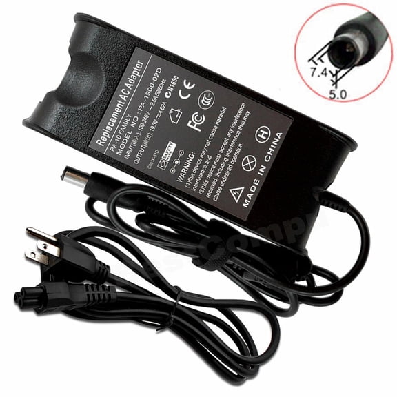 For Dell Latitude 5500 5501 5510 5511 P80F Laptop Charger AC Adapter Power Cord