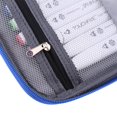 thumbnail image 3 of 72 Slots Multifunción Tela Plegable Funda Lápiz Capacidad Grande Claza Bolsa Bolsa Azul EOTVIA Caja de lápices de arte, 3 of 8
