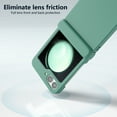 thumbnail image 4 of for Samsung Galaxy Z Flip 6 Case with Hinge Protection, Skin-Friendly Shockproof Drop Proof Full Body Protective Slim Cover Protective Case for Samsung Galaxy Z Flip 6,Darkgreen, 4 of 6