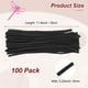 thumbnail image 3 of Uxcell 100-Pack Limpiapipas para Manualidades, 11.8" Varillas de Chenille para Arte/Festivales Ramo/Manualidades/Christmas/Proyectos DIY [Negro], 3 of 7