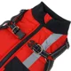 thumbnail image 4 of Abrigo cálido para perros, chaqueta de invierno para clima frío con arnés, ropa reflectante para mascotas para perros medianos y pequeños, atuendo para bulldog francés, 4 of 5