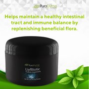 PuraDyme LiyfBiotic Probiotic Powder, Digestive Supplement for Adults (2oz)