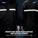 thumbnail image 5 of UPOUART 1Jgo Conjunto De Impermeable Negro Resistente Y Transpirable Para Uso En Exterior, 5 of 7