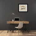 thumbnail image 3 of Unknown 18x15 Black Ornate Wood Framed with Double Matting Museum Art Print Titled - Vintage Feathers VII, 3 of 4