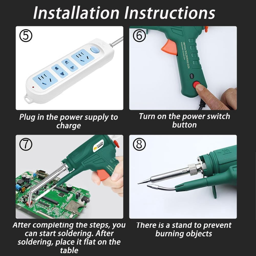 Swiftstock Welder, Internally Heated Industrial Laser Welding Tools, 110v Handheld Welder, Fully Automatic Industrial-Grade Welding Tool, 3 in 1 Welding Machine Rustremoval/Cutting/Welding (Green)