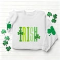 thumbnail image 4 of Tauxra Chandails à Enfiler de la Saint-Patrick pour Femmes, Manches Longues, Col Rond, Coupe Ample, Blouse Tunique Décontractée pour Femmes, 4 of 6