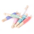 thumbnail image 2 of Domqga 10pcs Wooden Spools Embroidery Cross Stitch Thread Wool Winding Storage Rods Sewing Accessory,Cross Stitch Storage Tool,Sewing Supplies, 2 of 8