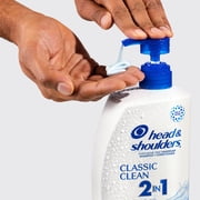 (2 pack) Head & Shoulders Dandruff Shampoo, Classic Clean, with 1% Pyrithione Zinc, 28.2 fl oz