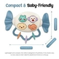thumbnail image 3 of BUTOMKY Candy Rattle Toy - Musical Teether with Sensory Chew, BPA-Free Infant Developmental Toy, Early Education Enlightenment Gift for Newborns 3+ Months & Babies 6-18 Months, 3 of 8