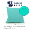 thumbnail image 6 of Tailgating Pros Cornhole Boards - 4'x2' Cornhole Game w/Carrying Case & Set of 8 Corn Hole Bean Bags w/Tote, 6 of 6