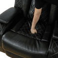 thumbnail image 4 of Reliancer Power Recliner Sofa Set, Leather Sofas Loveseat Chair for Living Room/House/Office, 4 of 6