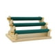 thumbnail image 2 of 2 piezas de 3 niveles tocador gabinete escaparate organizador estante de almacenamiento Verde blanco, 2 of 9
