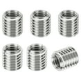 thumbnail image 1 of Unique Bargains Adaptateurs de Filetage Manchon Réducteur Écrou M14 * 2 Mâle à M10 * 1,5 Femelle Réparation Insert Vis Réducteur 15mm 6 Pcs, 1 of 6