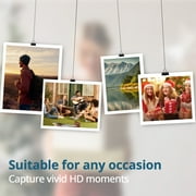 5K Digital Camera for Photography WiFi Autofocus 48MP with Dual Lens Flash Auto-Focus with 18X Zoom & 32GB SD Card for Kids Teens Adult, Black