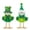 C_Free size, variant on YOHAVEN St Patricks Day Gnome Decoration, Green Polyester Dwarf Ornament 20x15x8 Cm, Lightweight Durable Whimsical Accent For Living Room Kitchen Garden, Seasonal Holiday Display Gift For Home Office