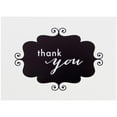 thumbnail image 2 of JAM Paper Thank You Card Sets, Black Foil Banner, 10/Pack, 2 of 4