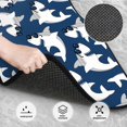 thumbnail image 3 of Naloa Shark Car Foot Mat Set of 4 Pieces - Universal Floor Liner Neoprene Full Set Floor Mats for Cars Trucks SUV, 3 of 7