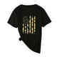 thumbnail image 3 of Pntutb - Camiseta de manga corta para mujer, informal, holgada, con cuello redondo, estampada Pntutb Pntutb-5678, 3 of 5