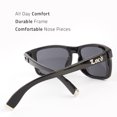 thumbnail image 6 of MEN DARK LENS GANGSTER BLACK OG SUNGLASSES LOCS BIKER GLASSES USA, 6 of 7