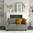 thumbnail image 5 of Hillsdale Furniture Daniel Upholstered Loveseat, Nature Gray, 5 of 16