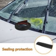 thumbnail image 3 of WHAMVOX Edge Trim Car Window Seal Strip Black PVC Noise Reduction 1Pack, 3 of 8
