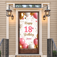 thumbnail image 4 of 18th Birthday Party Photo Backdrop Customizable Celebration Banner with Elegant Festive Balloons Personalized Decoration Sign for Events Party Background, 4 of 4